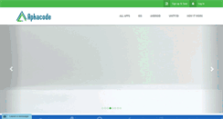 Desktop Screenshot of apkacode.com